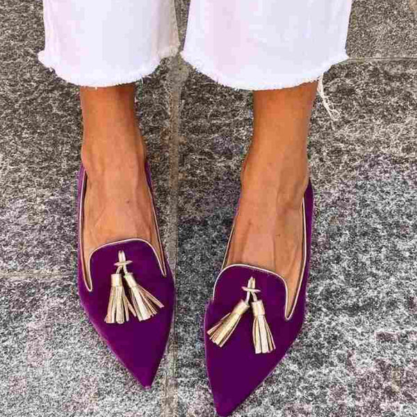 Amelie™ | Mocasines con Borlas