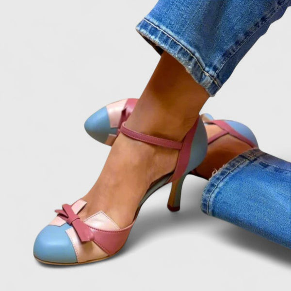 Tacones Bloque Elegantes Ajuste Cómodo