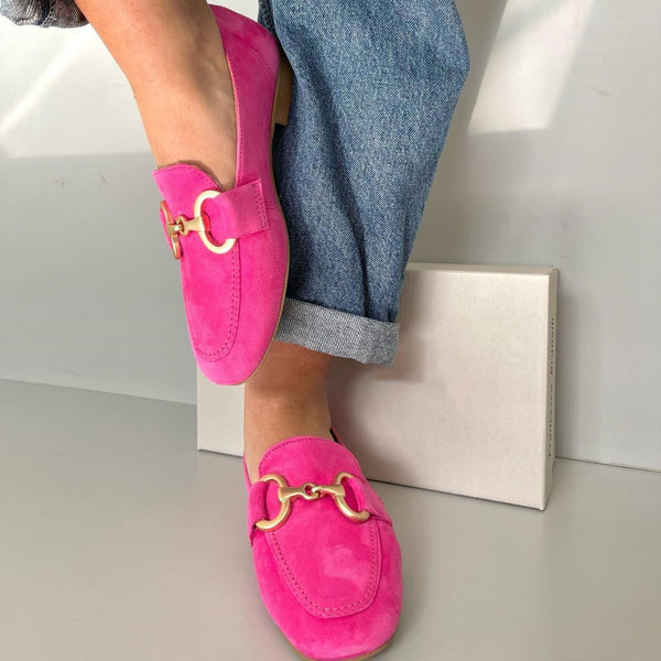 MOCASINES CHIC CON DETALLE EN ORO